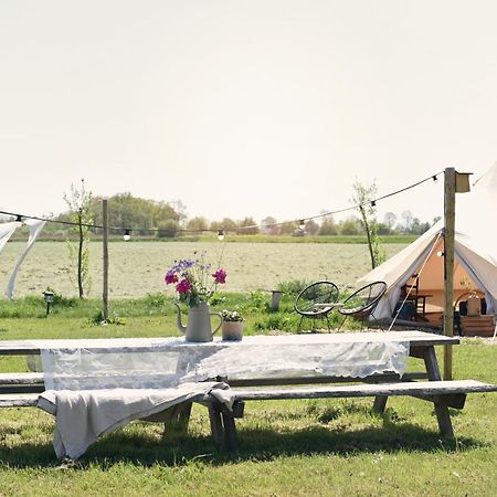 Smuk Lytse Bell Tent Echtenerbrug Exterior foto